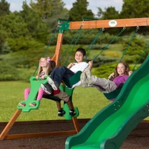 Backyard discovery shenandoah wooden swing set - Image 3