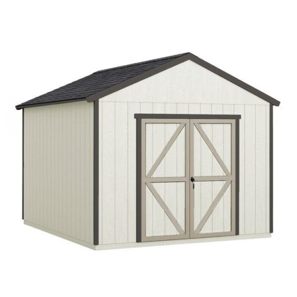 Astoria 12 ft. W x 12 ft. D Solid + Manufactured Wood Storage Shed - Image 2