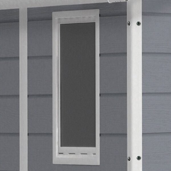 Manor 6 x 8 FT Vertical Storage Shed Made Of Extremely Durable Resin with Ventilation - Image 9