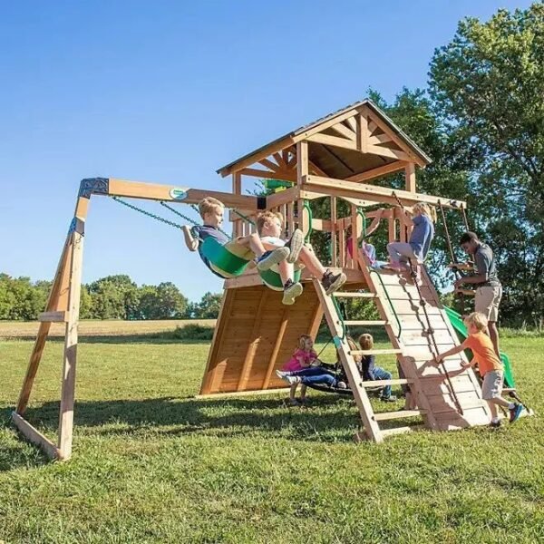 Backyard Discovery Endeavor Cedar Swing Set - Image 5