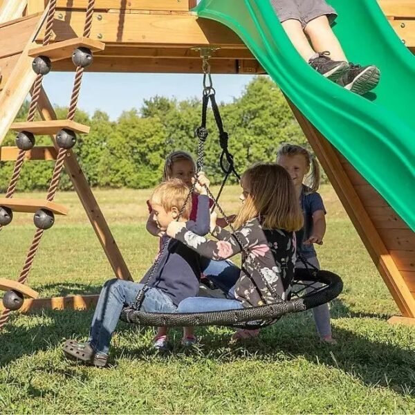 Backyard Discovery Endeavor Cedar Swing Set - Image 4
