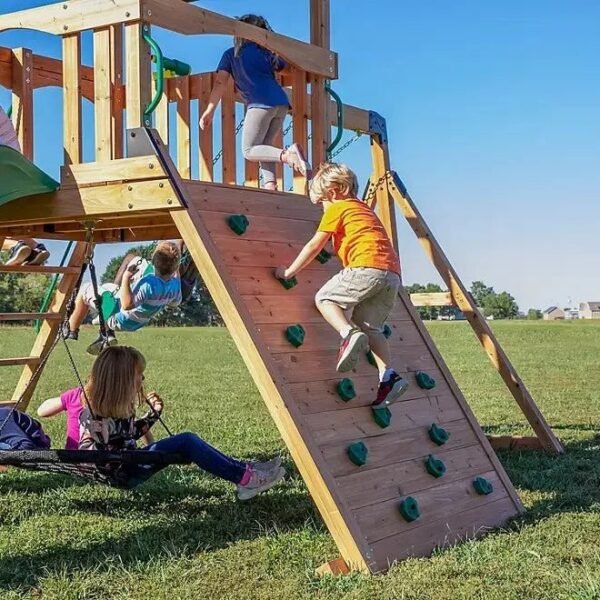 Backyard Discovery Endeavor Cedar Swing Set - Image 2